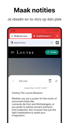 Vivaldi Browser - Snel, Veilig screenshot