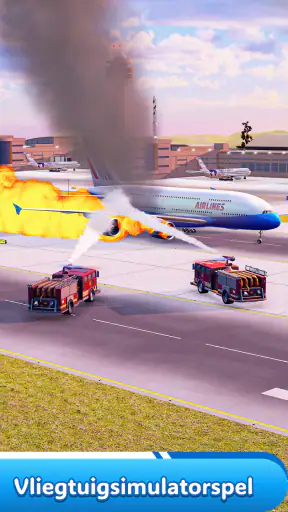 vliegtuig spel vlucht simulatr screenshot
