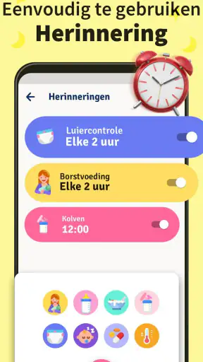 Voeding & Borstvoeding Tracker screenshot