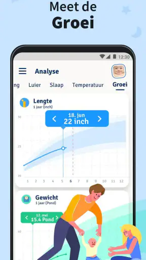 Voeding & Borstvoeding Tracker screenshot