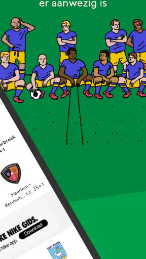 Voetbal.nl - De officiële app screenshot