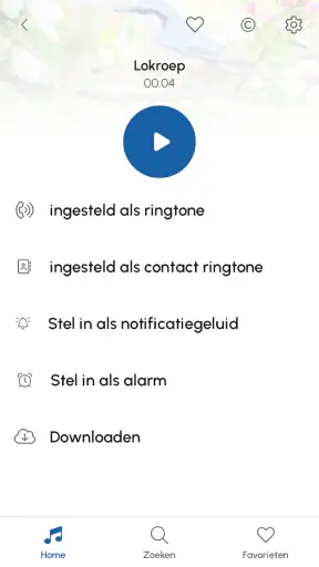 Vogelgeluiden screenshot