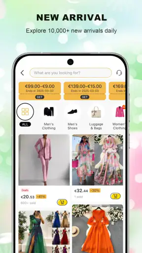 Voghion - Online shopping app screenshot