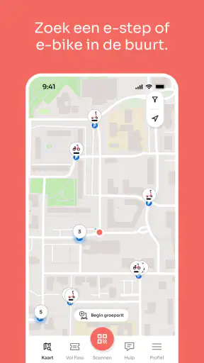 Voi – e-steps en e-bikes huren screenshot