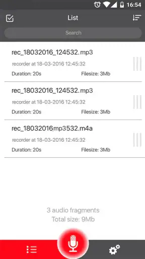 Voice Recorder screenshot