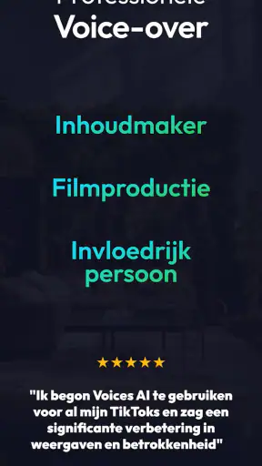 Voices AI: Stemvervormer screenshot