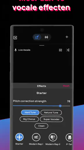 Voloco: Vocale Opnamestudio screenshot