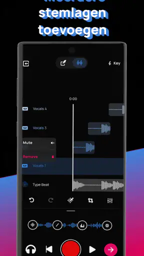 Voloco: Vocale Opnamestudio screenshot