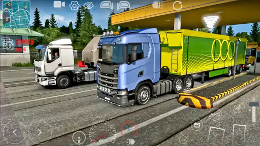 Vrachtwagensimulatorspellen 3d screenshot