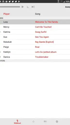 Walkout Song DJ screenshot