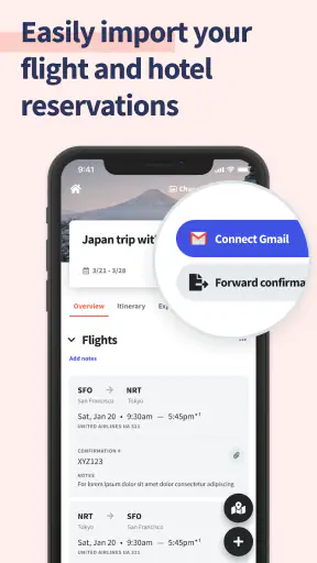 Wanderlog - Trip Planner App screenshot