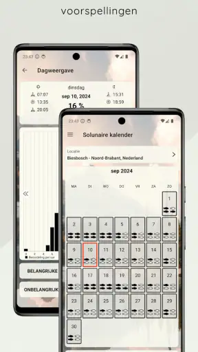 Wanneer Vissen - Visserij-app screenshot