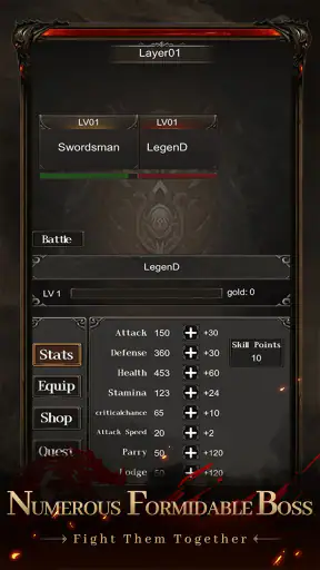 Warriors and Adventure screenshot