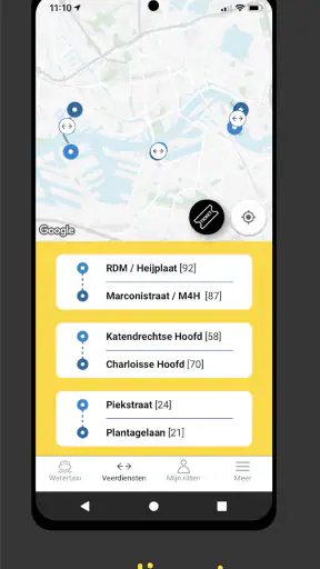 Watertaxi Rotterdam screenshot