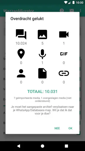 WazzapMigrator screenshot