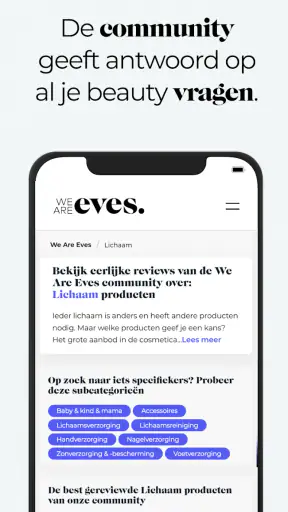 We Are Eves - Beauty Reviews screenshot