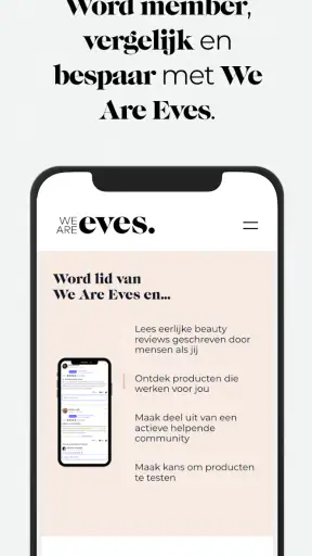 We Are Eves - Beauty Reviews screenshot
