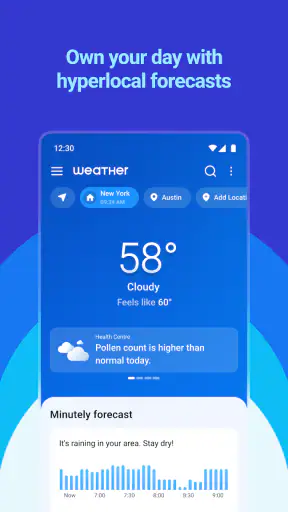 Weather screenshot