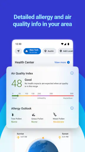 Weather screenshot