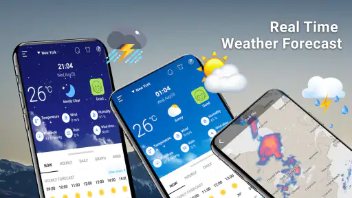 Weather Chart: Tomorrow, Today screenshot