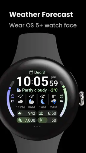 Weather Forecast Watch Face screenshot