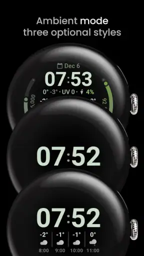 Weather Forecast Watch Face screenshot