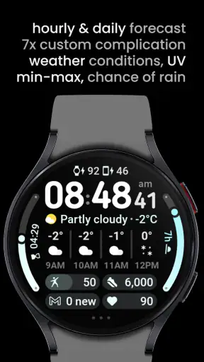 Weather Forecast Watch Face screenshot