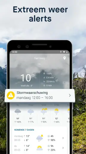 WeatherPro: Weer & Radar screenshot