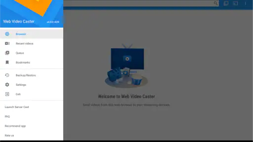 Web Video Caster screenshot