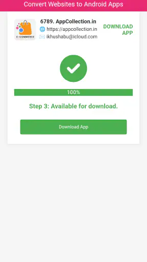 Web2App Pro: Website to App screenshot