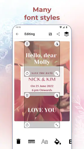 Wedding Invitation Card Maker screenshot