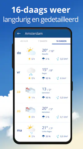 Weer - buienradar - Weer24 screenshot