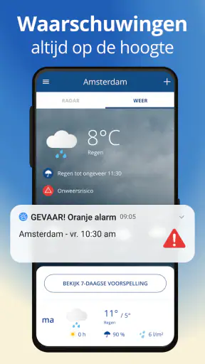 Weer - buienradar - Weer24 screenshot