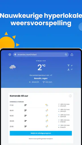 Weer en Regen - Weerbericht screenshot