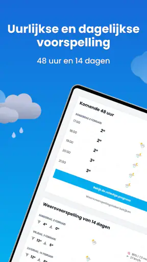 Weer en Regen - Weerbericht screenshot