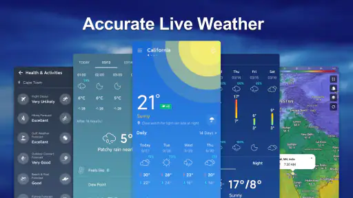 Weer Live: Nauwkeurig weer screenshot