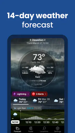Weer Live° - Weerbericht screenshot