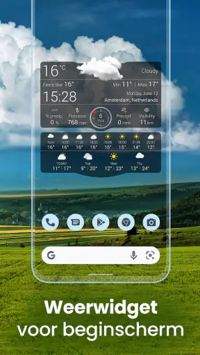 Weer Live° - Weerbericht screenshot