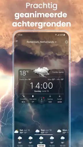 Weer Live° - Weerbericht screenshot