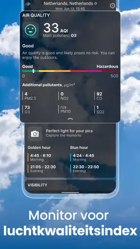 Weer Live° - Weerbericht screenshot