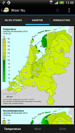 Weer Nu - Weerbericht en Radar screenshot