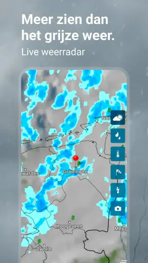 Weer & Radar met buienradar screenshot