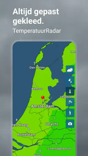 Weer & Radar met buienradar screenshot