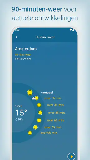 Weer & Radar met buienradar screenshot