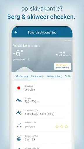 Weer & Radar met buienradar screenshot