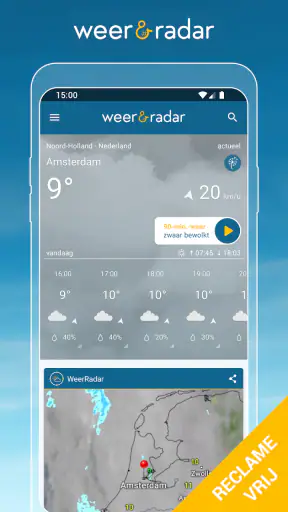 Weer & Radar Pro: buienradar screenshot
