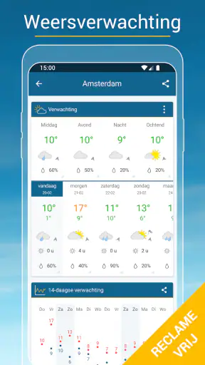 Weer & Radar Pro: buienradar screenshot