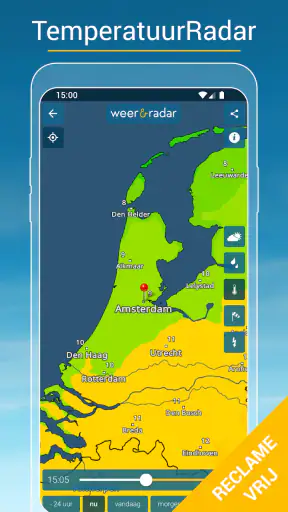 Weer & Radar Pro: buienradar screenshot