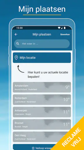 Weer & Radar Pro: buienradar screenshot