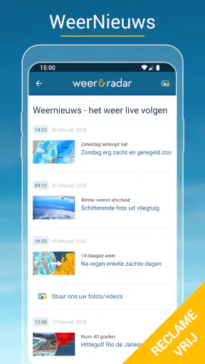 Weer & Radar Pro: buienradar screenshot